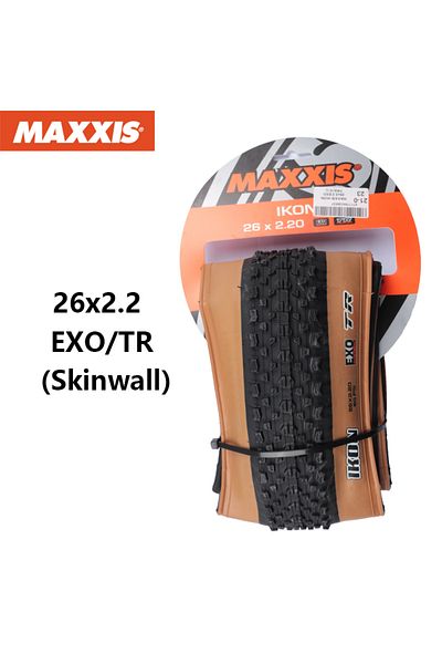 Choice 26x2.2 EXO TR C MAXXIS IKON Bicycle E-BIKE Folding Anti Puncture Original Tubeless Tire For MTB 26x