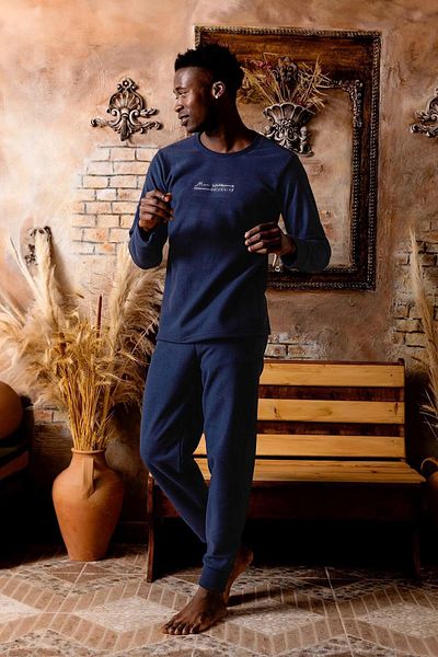 Sude Ανδρικό Σετ Πιτζάμες Winter Fleece K100/12 - 1 Τεμάχιο