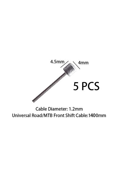 Choice UniversalFrontShift 5PCS Bicycle Brakes Line Road Mountain Bike Brake Cable Universal Bicycle Shift