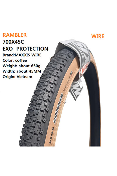 Maxxis Wire 700X45C WIRE Y GRAVEL RAMBLER GMTB BICYCLE TIRE OF BIKE TYRE 700X...