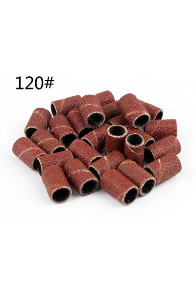 Choice 120 100pcs/pack Sanding Bands Grit File For Professional Manicure Pedicure Nail Electric Drill Machi