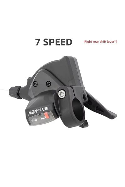 Choice Right 7 Speed Shift MicroNEW Bicycle Derailleur 3x7 3x8 3x9 3x10 3x11 Speed MTB Front Rear Shift Lev