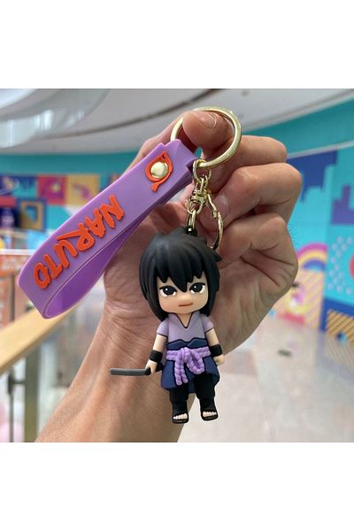 BANDAI 04 Naruto Keychain Anime Figure Haruno Sakura Hatake Kakashi Gaara Uzumaki Naruto PVC Pendant key Ri