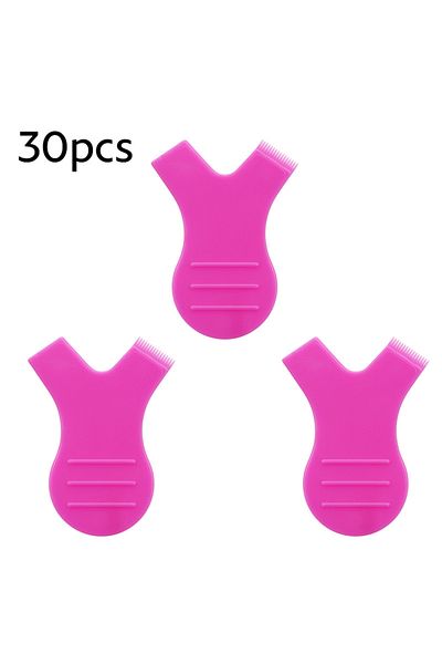 Choice 30pcs Rose 30pcs Y Lash Lift Tool Y Shape Eyelash Brush Lash Lift Brush Silicone Grafting Eyelash Li