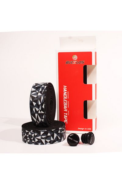 BUCKLOS Black Black BUCKLOS EVA Bicycle Handlebar Tape Anti-Slip Road Bike Bar Tape Shock-Absorbing Drop Bar