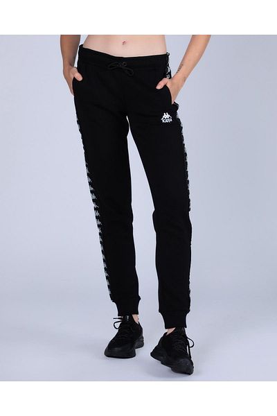 Kappa 222 Banda Barnu 2 Women's Black Slim Fit Sweatpants