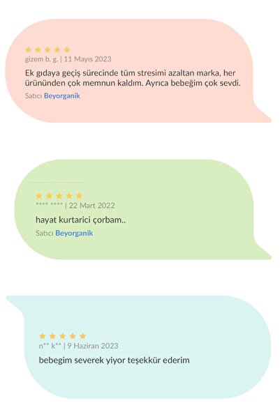 BEYORGANİK Organik Bol Sebzeli Çorbam 160gr (9 SEBZELİ) (PESTİSİT VE AFLATOKSİN ANALİZLİ)