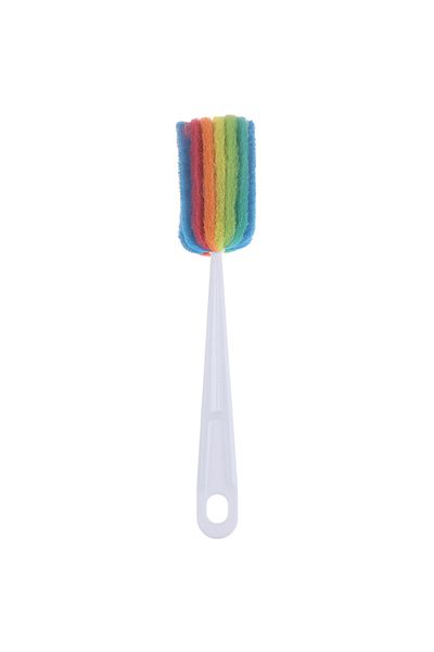 Choice 1Pc 1Pc Cup Cleaning Brush With Handle Detachable Colorful Water Bottle Mug Glass Washing Sponge Scr