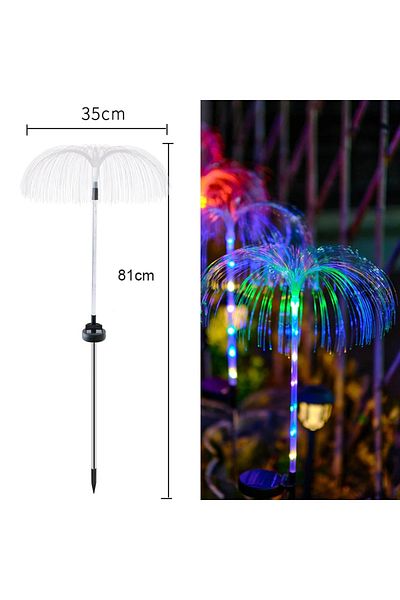 Choice None Color and Color LED Solar Jellyfish Garden Lights Outdoor Waterproof Yard Balcony Pathway Lawn