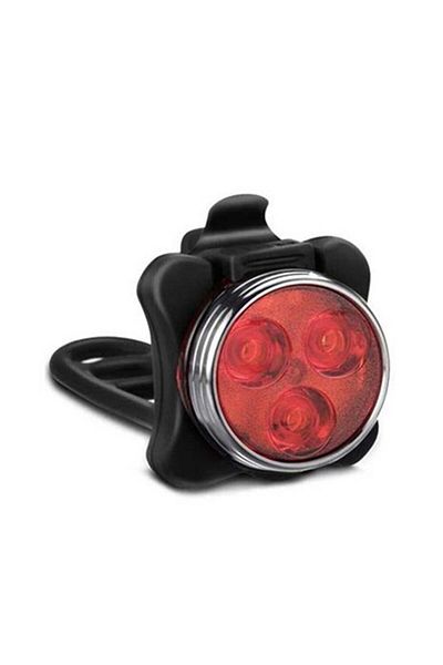 Choice HJ-030-Red Cycling Bike Taillight With USB Rechargeable Bicycle Tail Clip Light Lamp Bike Light Luz