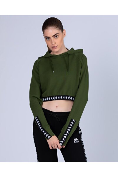 Kappa Γυναικείο φούτερ 222 Banda Vanity με κουκούλα με κανονική εφαρμογή