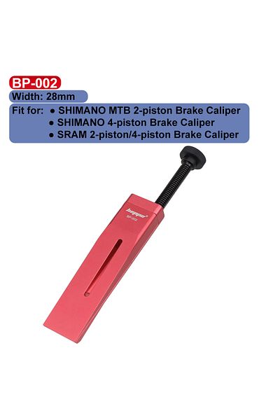 Choice BP-002 HEPPE Bicycle Caliper Piston Resetting Tool Bike Caliper Piston Press Tool for 2-Piston 4-Pis