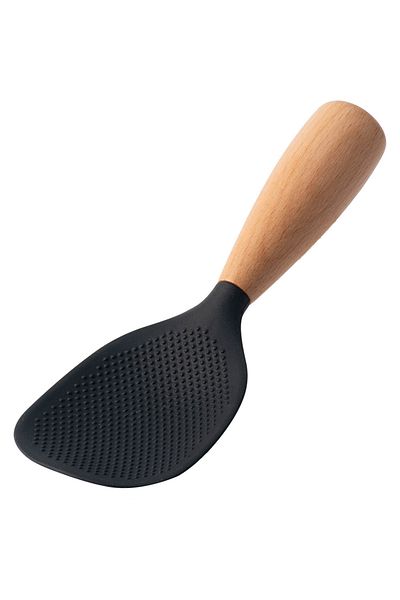 Choice Silicone Spoon Non-stick Cooking Spoon Anti-scalding Pot Rice High-temperature-resistant Spoon Du...
