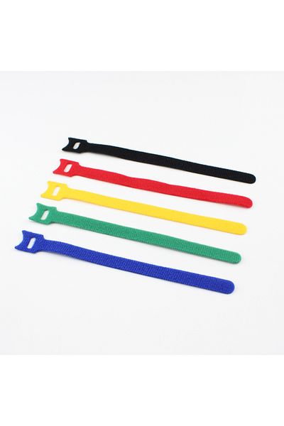 Choice 12x150mm 100pcs 100pcs Detachable Cable Ties Colored Plastics Reusable Nylon Loop Wrap Zip Ttype Tie