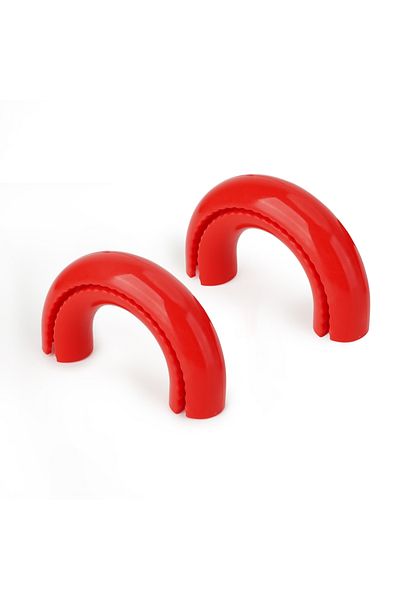 Choice 2PCS 2/4PCS Red D-Ring Trailer Hook Cover tow truck Hook Suitable for Ford F150 2004-2024 Automotive