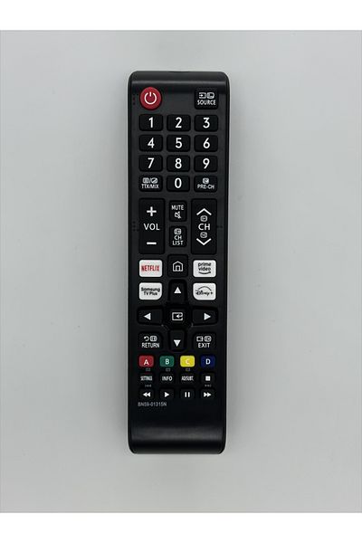 Choice جهاز تحكم عن بعد أسود BN59-01315N مناسب لتلفزيون سامسونج OLED 4K الذكي مع نتفليكس برايم ديزني K