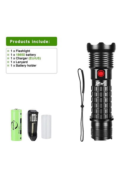 Choice B-18650 Battery Professional Spearfishing Hunting Scuba Xhp199 Led Dive Light 9900 Lumens Diving Fla