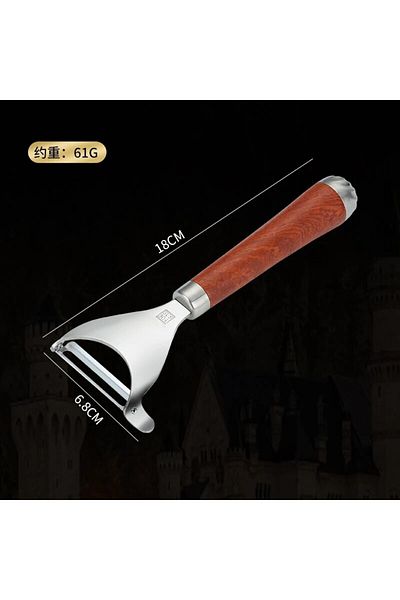 Choice Y-Peeler 304 Stainless Steel Kitchen Potato Peeler Wooden Handle Fruits Vegetables Planer Profession