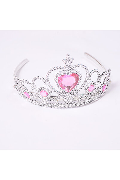 Choice Pink Lovely Plastic Hairbands Blue Rhinestone Princess Crown Headbands...