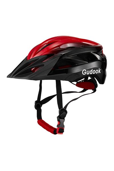 Choice L Red-black color Bike Helmet, Bicycle Helmet for Adult Men & Women Mountain Road Cycling Helmets wi