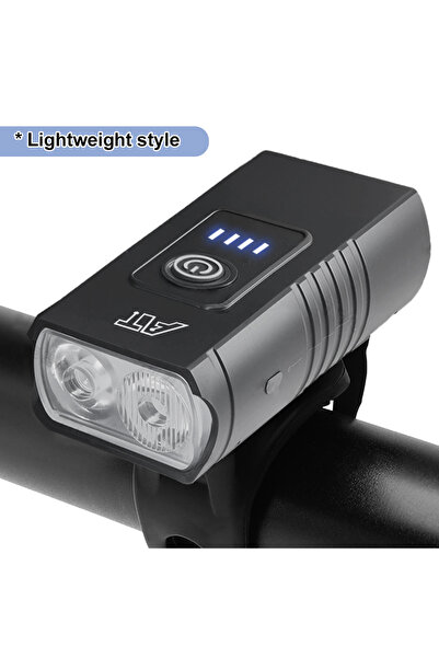 Choice 13201.05 Bike Light Rechargeable T6 LED Bicycle Lights 6 Modes MTB Fla...