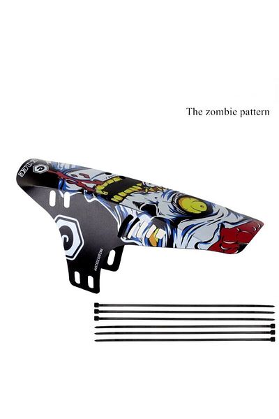 Choice A 1pc Reflective Mudguard MTB Bicycle Fender Suitable for Front Fork Rear Wheel Fender Reflective M.