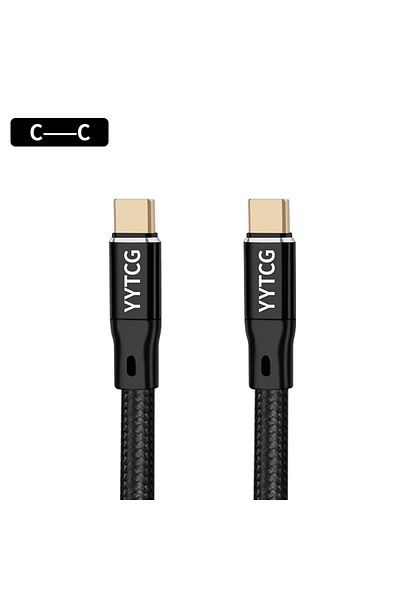 Choice كابل USB OCC HIFI بطول 0.5 متر من النوع C إلى C، كابل USB من النوع A إلى B، كابل صوت DAC A-C 6N، مطلي بالفضة OCC D
