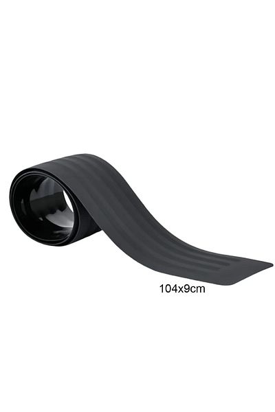 Choice 104x9cm Universal Car Trunk Door Sill Plate Protector Anti-Scratch Rubber Rear Bumper Guard Anti-Col
