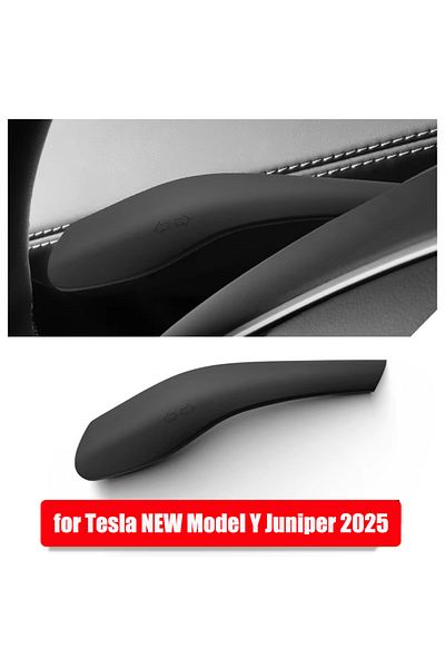Choice for MY 2025 for Tesla Model Y Juniper 2025 Gear Lever Sleeve Shift Cover Silicone Steering Wheel Han