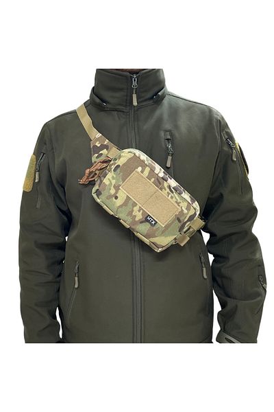 UTX Grovuxa Tactical Camouflage Multi-Section Unisex Outdoor Waist and Shoulder Bag