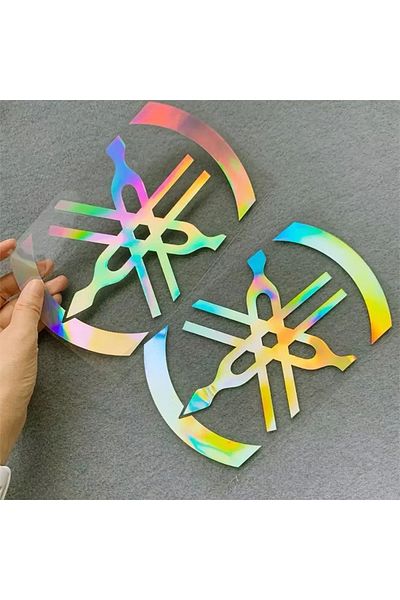 Maisto B1 laser New Car Reflective Stickers Suitable for Yamahaas Motorcycle Body Helmet Modification Decal