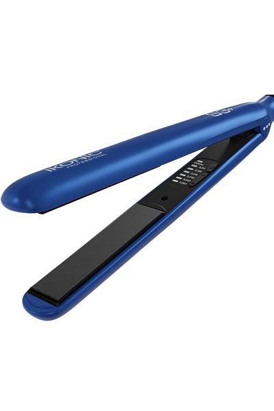 Iconic Ikonic S 3+ Ceramic Hair Straightener (Blue & Black)