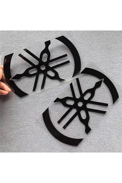Maisto B3 black New Car Reflective Stickers Suitable for Yamahaas Motorcycle Body Helmet Modification Decal