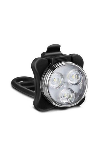 Choice HJ-030-White Cycling Bike Taillight With USB Rechargeable Bicycle Tail Clip Light Lamp Bike Light Lu