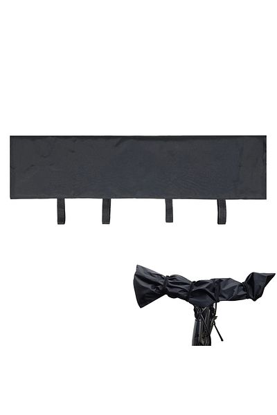 Choice Black Bike Handlebar Protector E-bike Handlebar Cover Universal Dustproof Waterproof Bike Transport