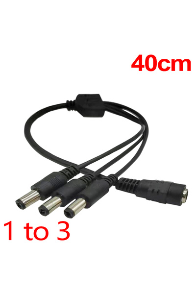 Choice1 1 to 3 5.5mm 2.1mm 1 To 2/3/4/5/6/8 Way DC Power Splitter Cable 5V 12V Power Adapter Connector Cord