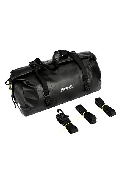 Rhinowalk Black Rhinowalk Bike Rear Seat Bag Waterproof 20L Big Capacity Rear Rack Pannier Shoulder Bags Gym B