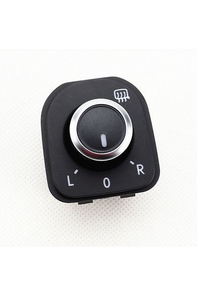 Choice 5ND959565B Rear View Mirror Chrome Switch Heating Knob For Golf MK6 Passat B6 Rabbit