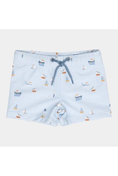 Little Dutch - Slip de baie pentru băieți, protecție UV, albastru Sailors Bay, mărimea 74-80