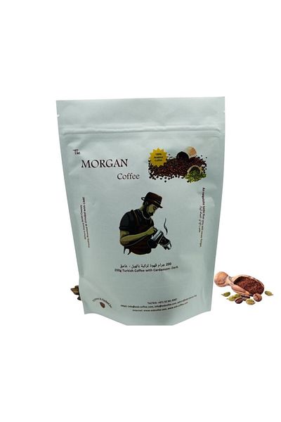 The Morgan Coffee Turkish Coffee with Cardamom (Ground) 200g - DARK