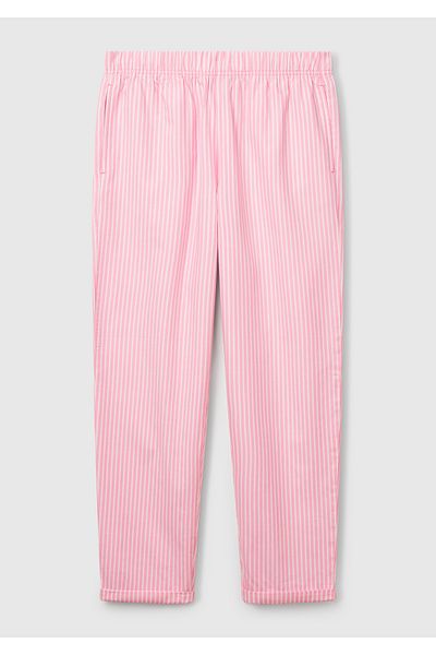 United Colors of Benetton Pantaloni de pijama de damă, roz deschis, 100% bumbac