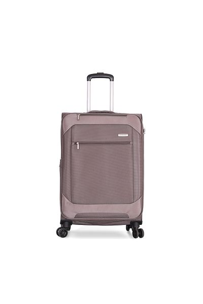 Giordano Softside Luggage Trolley Bag 3 pcs Set-Size (31-27-19-inch)Khaki