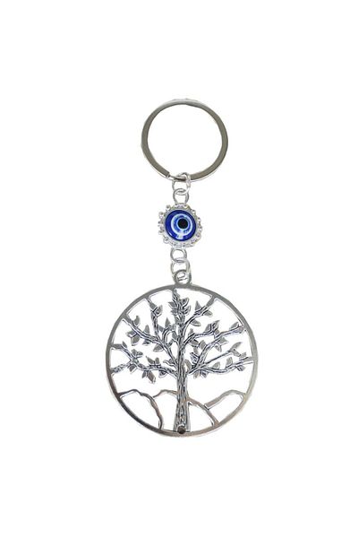 PUFO Breloc amuletă Feng Shui pentru protecție și noroc, model Arborele Vieții