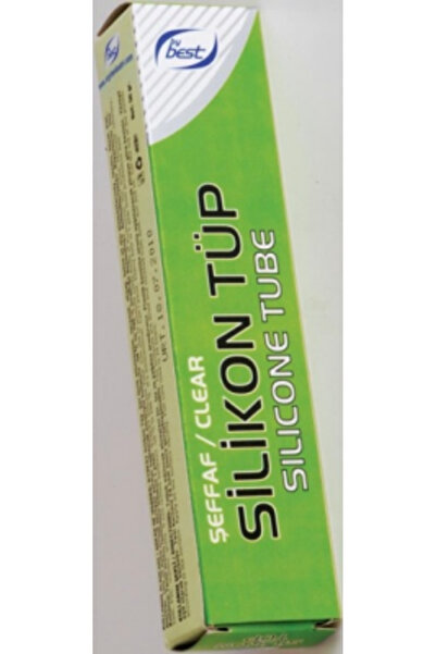 Best SİLİKON TÜP ŞEFFAF 50 GR