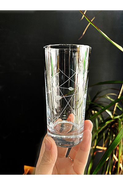 DECOSTYLE Cold Cut Raki Glasses 6 Pcs
