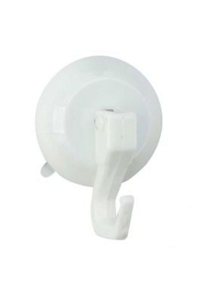 Homelux Hook with suction cup, white