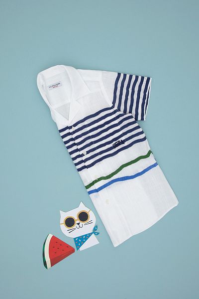U.S. Polo Assn. Boy's White Short Sleeve Comfort Shirt 50306574-Vr013