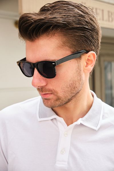 Monvago Mv02011 Black Men's Sunglasses