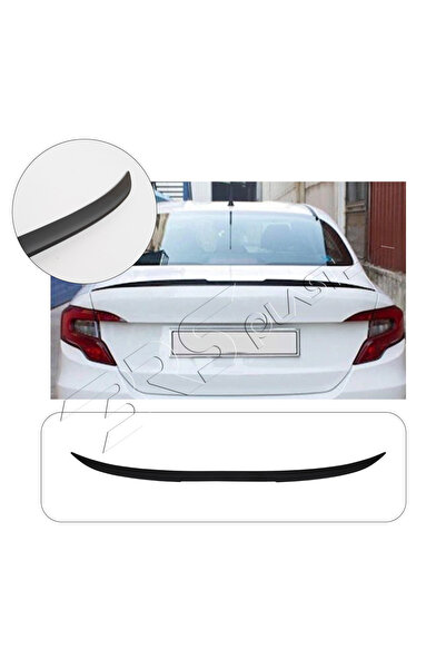 BRSPLAST Renault Megane 4 Uyumlu Sedan Arka Bagaj Spoiler 122 Cm
