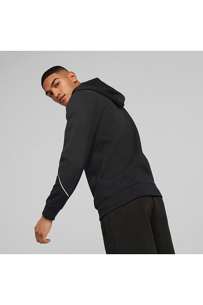 Puma Mens BMW M Motorsport Hooded Sweat Jacket - Black